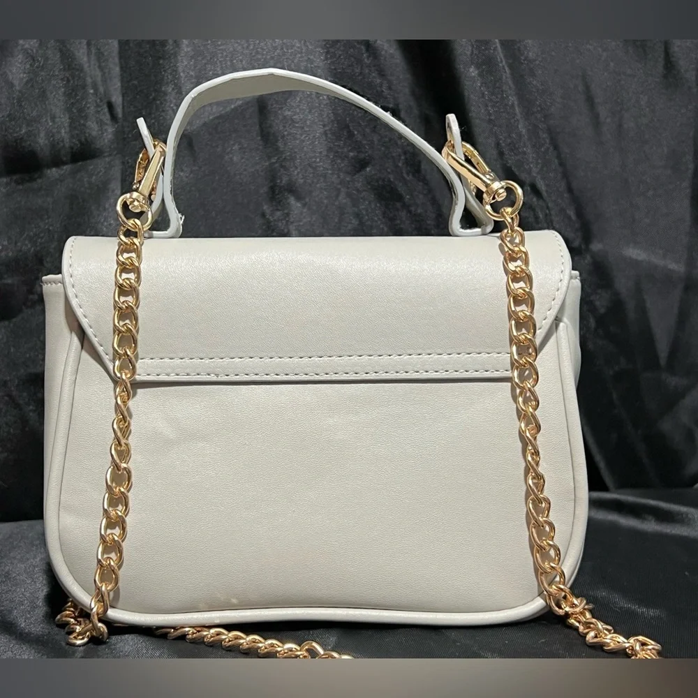 Bella Russo - Womens Light Grey Crossbody Purse